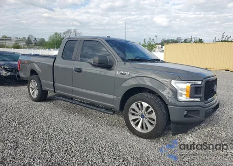 2018 Ford F150 Super Cab из США, поврежденный, VIN 1FTEX1CP9JFC25970